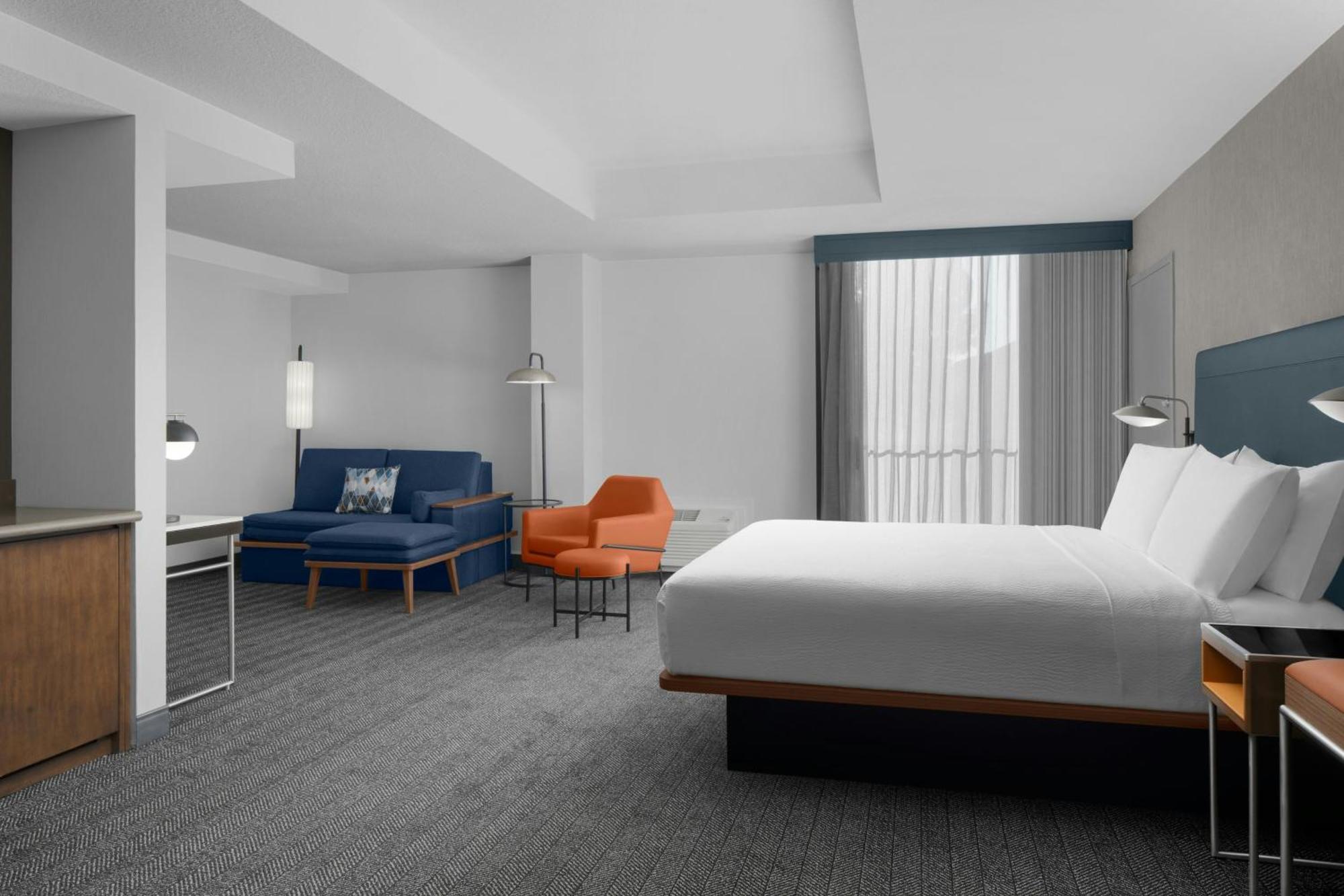 Courtyard San Jose Airport Hotel Bagian luar foto